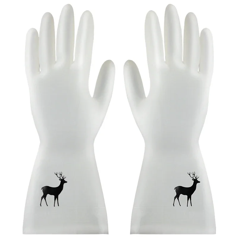 Dish Glove Rubber - قفازات غسيل الأطباق من المطاط المقاوم