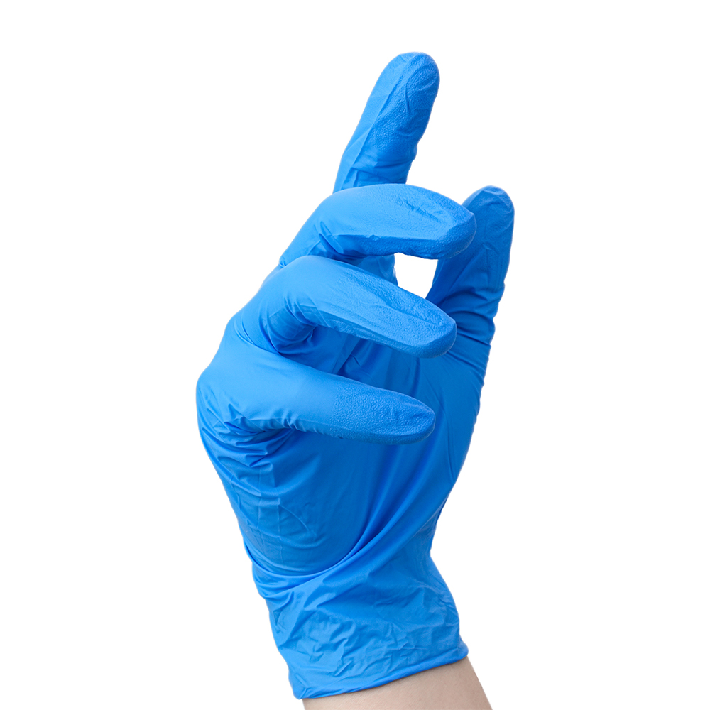 Latex Disposable Glove - قفازات الإنقاذ الكركدن-خالية من البودرة ،