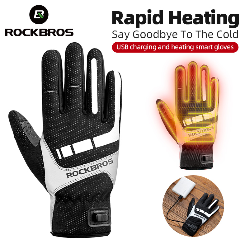 Heat Resistant Glove - ROCKBROS قفاز الشتاء الساخن قفازات ركوب