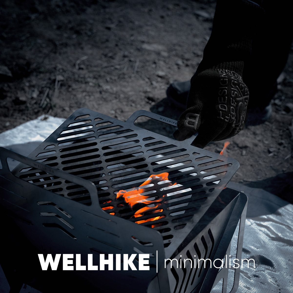 Heat Resistant Glove - قفازات التخييم المقاومة للحرارة والمثبطة للهب،