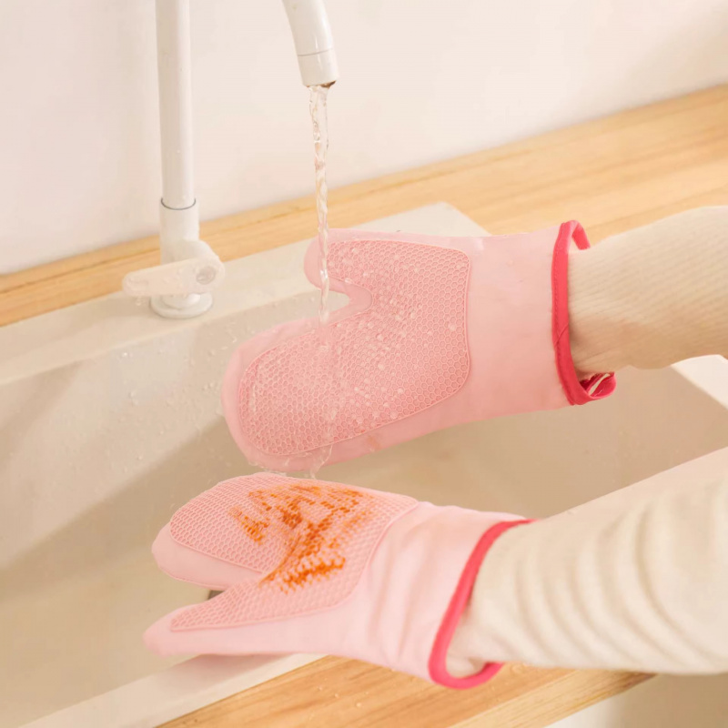 قفازات سيليكون هيلو كيتي كوروم - مراجعة Heat Resistant Glove وسعره