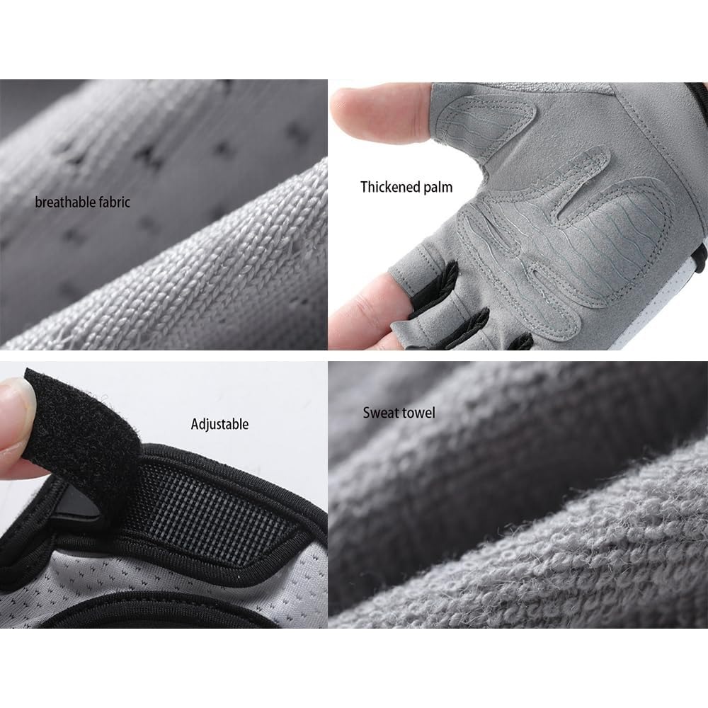 قفازات تدريب بدون أصابع للنساء - مراجعة Workout Glove Gym وسعره