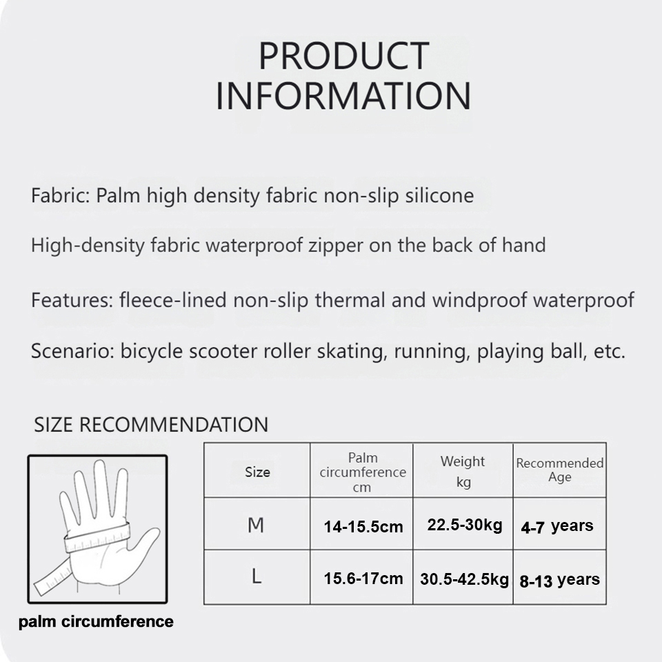 GTUBIKE قفازات الأطفال الدافئة - مراجعة Gardening Glove Waterproof وسعره