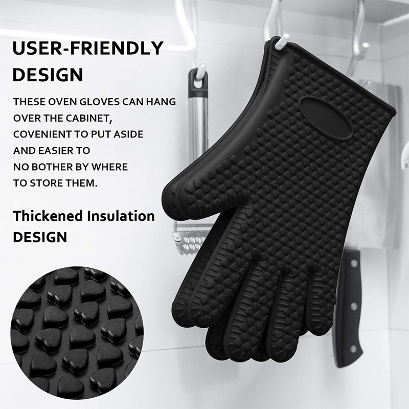 1/2 قطعة فرن قفازات الخبز قفاز - مراجعة Rubber Glove Cleaning وسعره