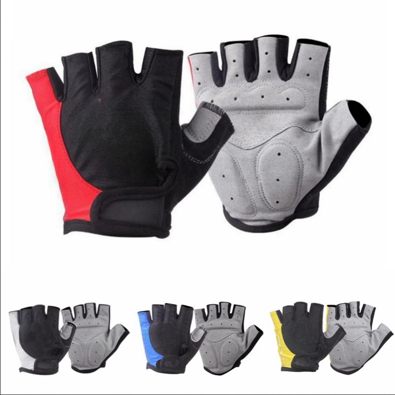نصف اصبع قفازات ركوب الدراجات  - مراجعة Fingerless Glove Knit وسعره