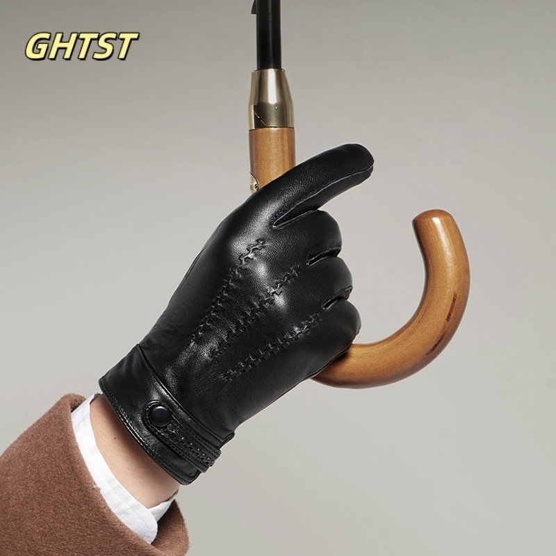 2025 جديد الرجال الشتاء قفازات - مراجعة Leather Driving Glove وسعره