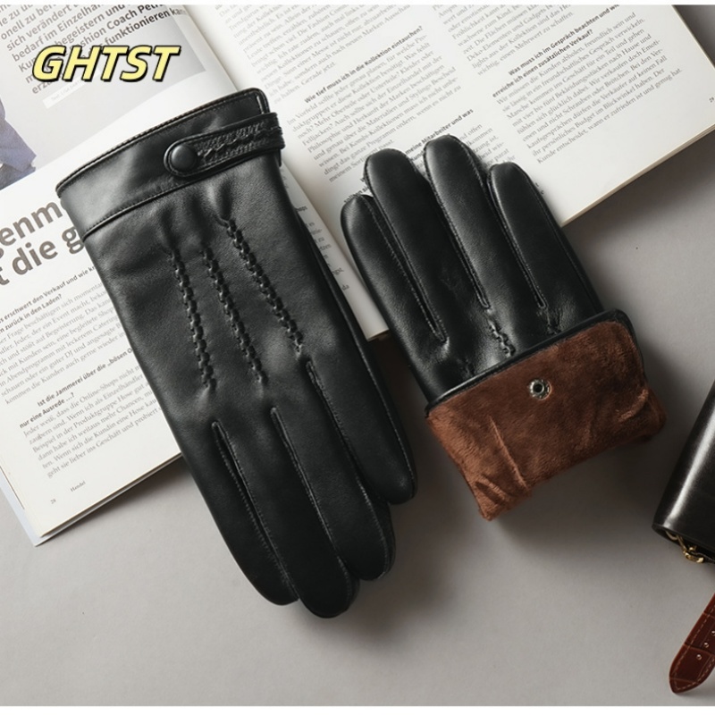 2025 جديد الرجال الشتاء قفازات - مراجعة Leather Driving Glove وسعره