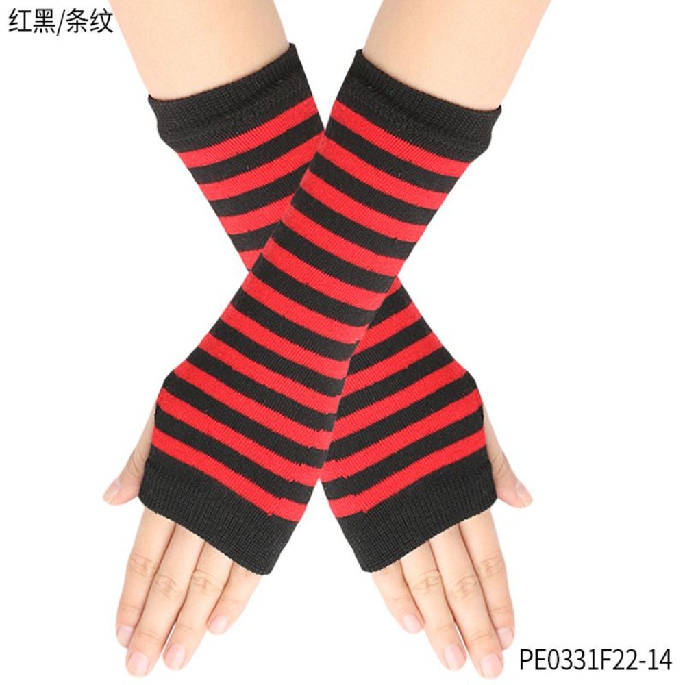 قفازات PESENAR بدون أصابع مخطط - مراجعة Fingerless Glove Knit وسعره