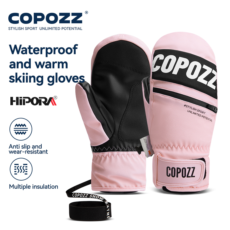 قفازات COPOZZ 3M Thinsulate لل - مراجعة Ski Glove Waterproof وسعره