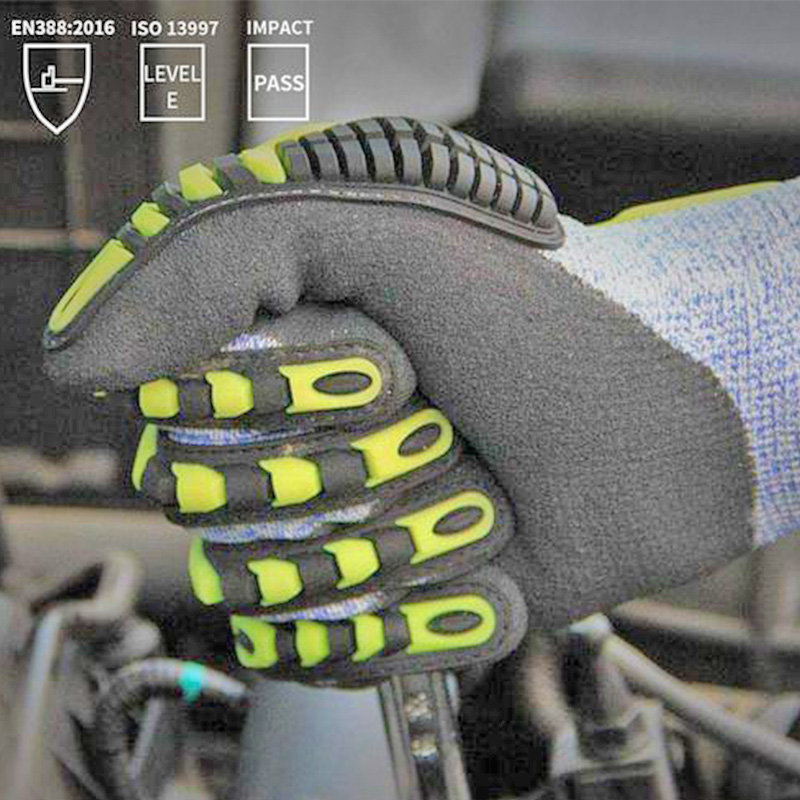 NMSafety مكافحة الاهتزاز قفاز  - مراجعة Work Glove Impact وسعره