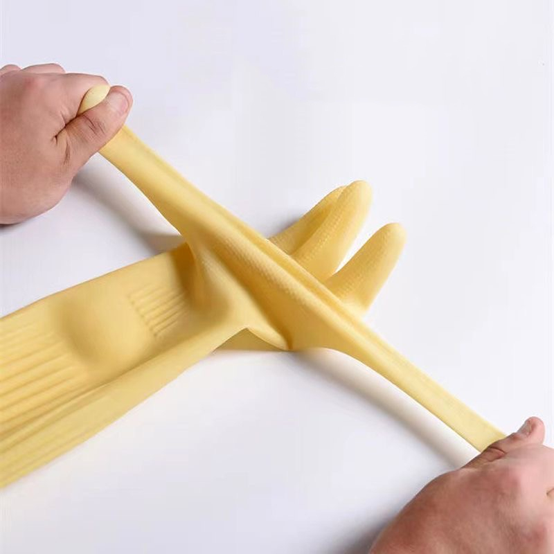 قفازات مطاطية طويلة قابلة لإعا - مراجعة Dish Glove Rubber وسعره