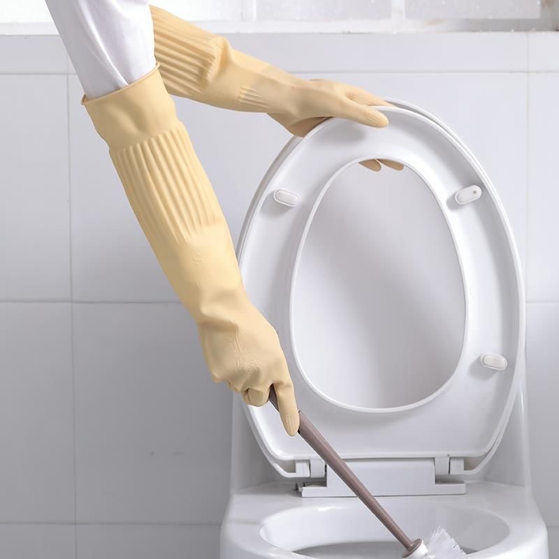قفازات مطاطية طويلة قابلة لإعا - مراجعة Dish Glove Rubber وسعره