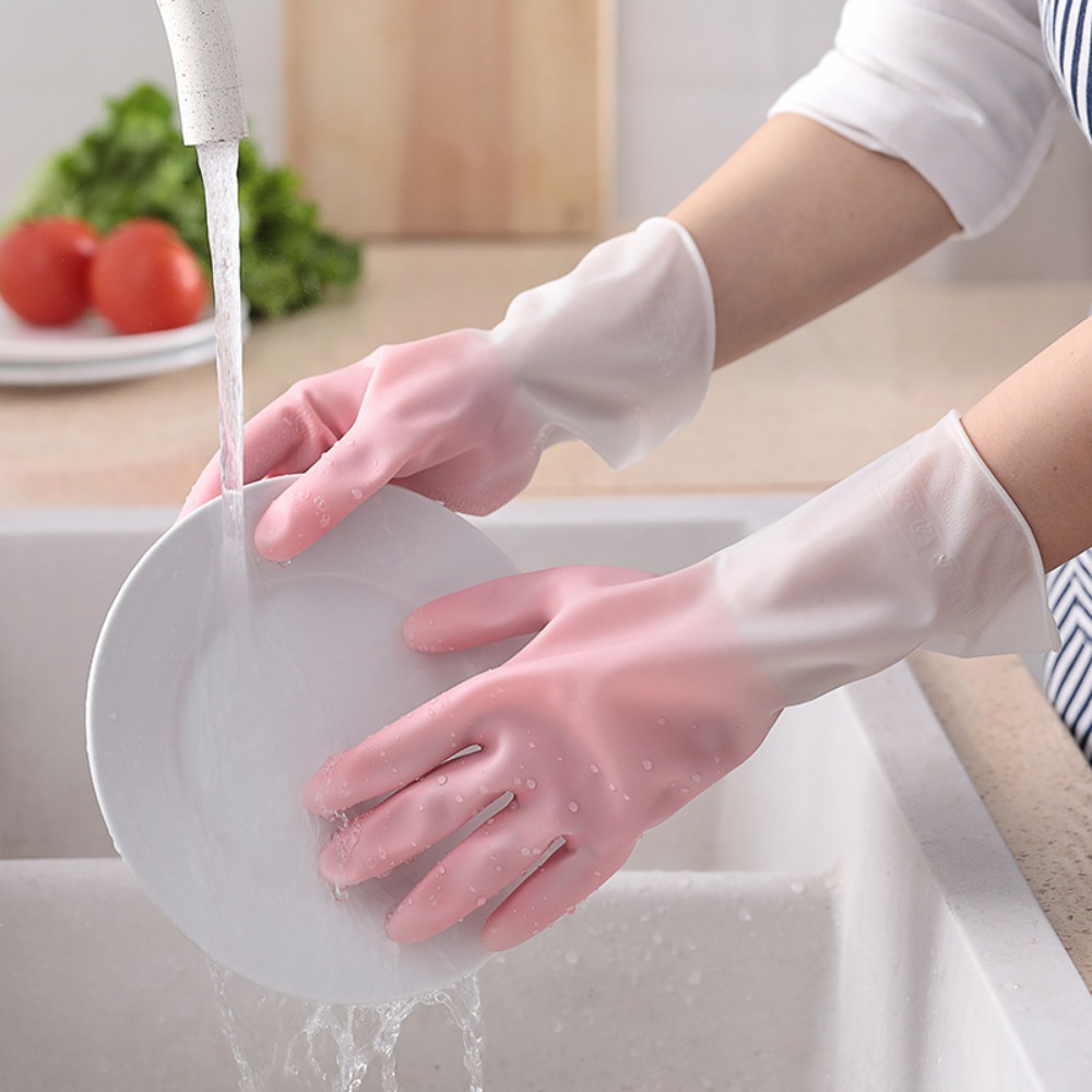 قفازات تنظيف متينة من اللاتكس  - مراجعة Rubber Glove Cleaning وسعره