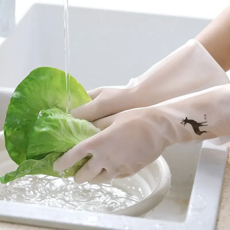 قفازات غسيل الأطباق من المطاط  - مراجعة Dish Glove Rubber وسعره