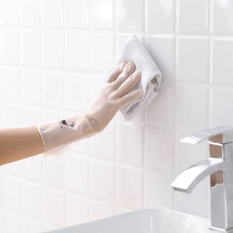 قفازات غسيل الأطباق من المطاط  - مراجعة Dish Glove Rubber وسعره