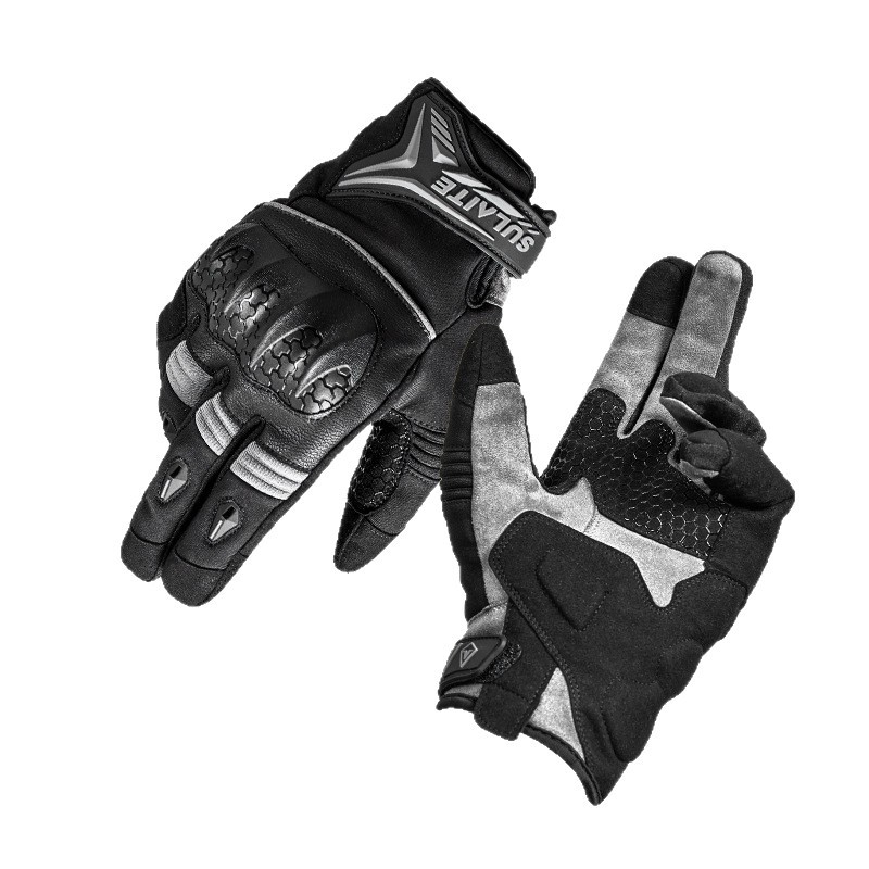 قفازات دراجات نارية من سولايت  - مراجعة Motorcycle Glove Knuckle وسعره