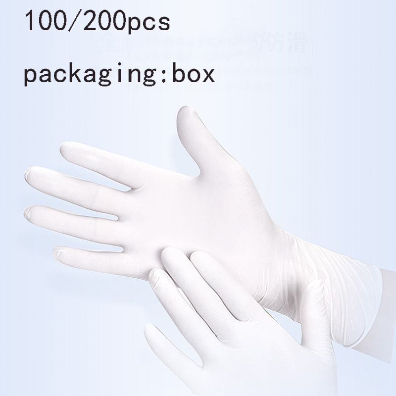 قفازات نتريل بيضاء للاستخدام م - مراجعة Dish Glove Rubber وسعره