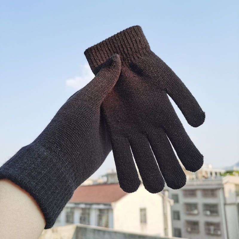 قفازات صوف محبوكة للرجال والنس - مراجعة Wool Glove Lined وسعره