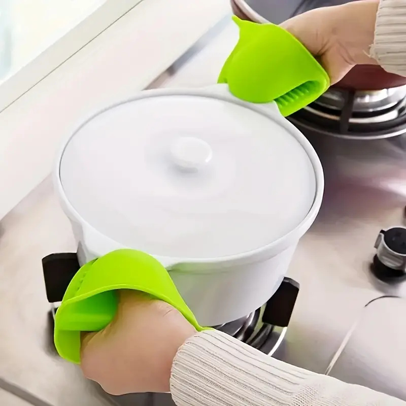 2 قطعة حامل وعاء السيليكون قفا - مراجعة Oven Mitt Silicone وسعره