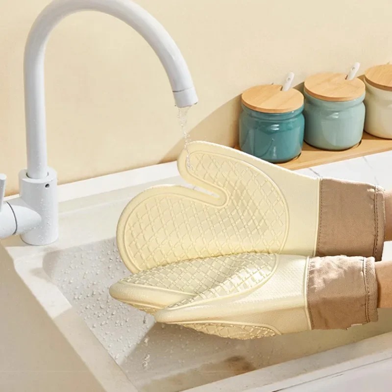 قفازات سيليكون مقاومة للحرارة  - مراجعة Oven Mitt Silicone وسعره