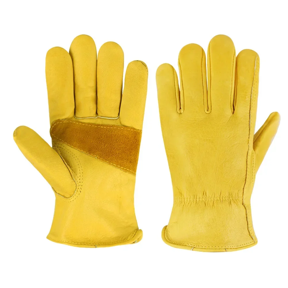 قفازات عمل جلدية آمنة للحدائق  - مراجعة Leather Driving Glove وسعره