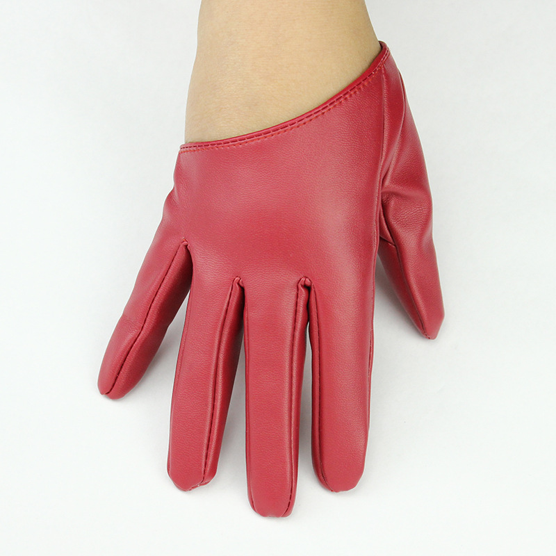 1 زوج أزياء المرأة ضيق قفازات  - مراجعة Leather Driving Glove وسعره