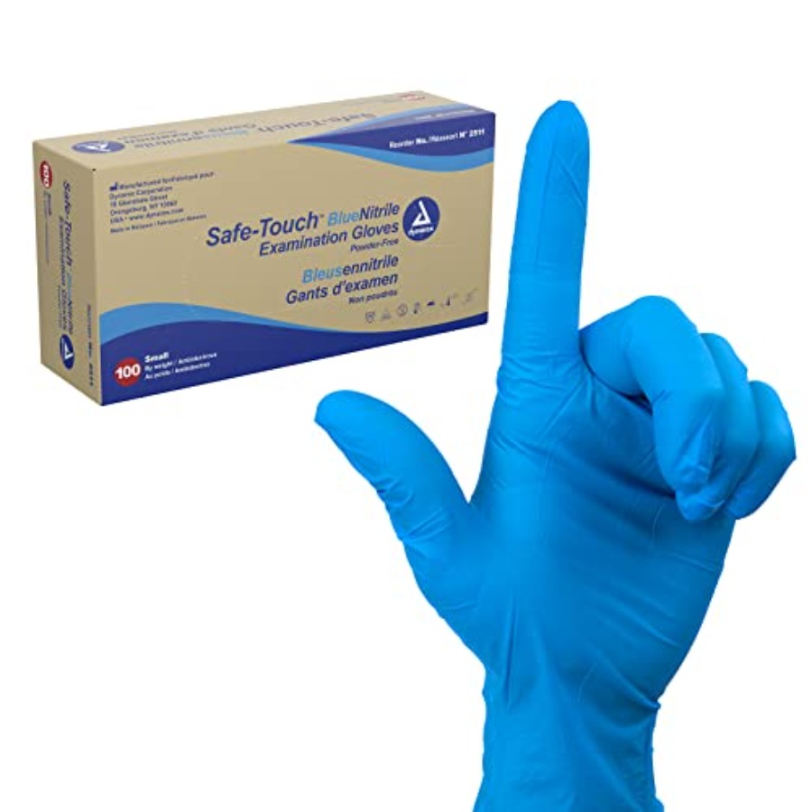 قفازات نيتريل آمنة للاستخدام م - مراجعة Exam Glove Nitrile وسعره