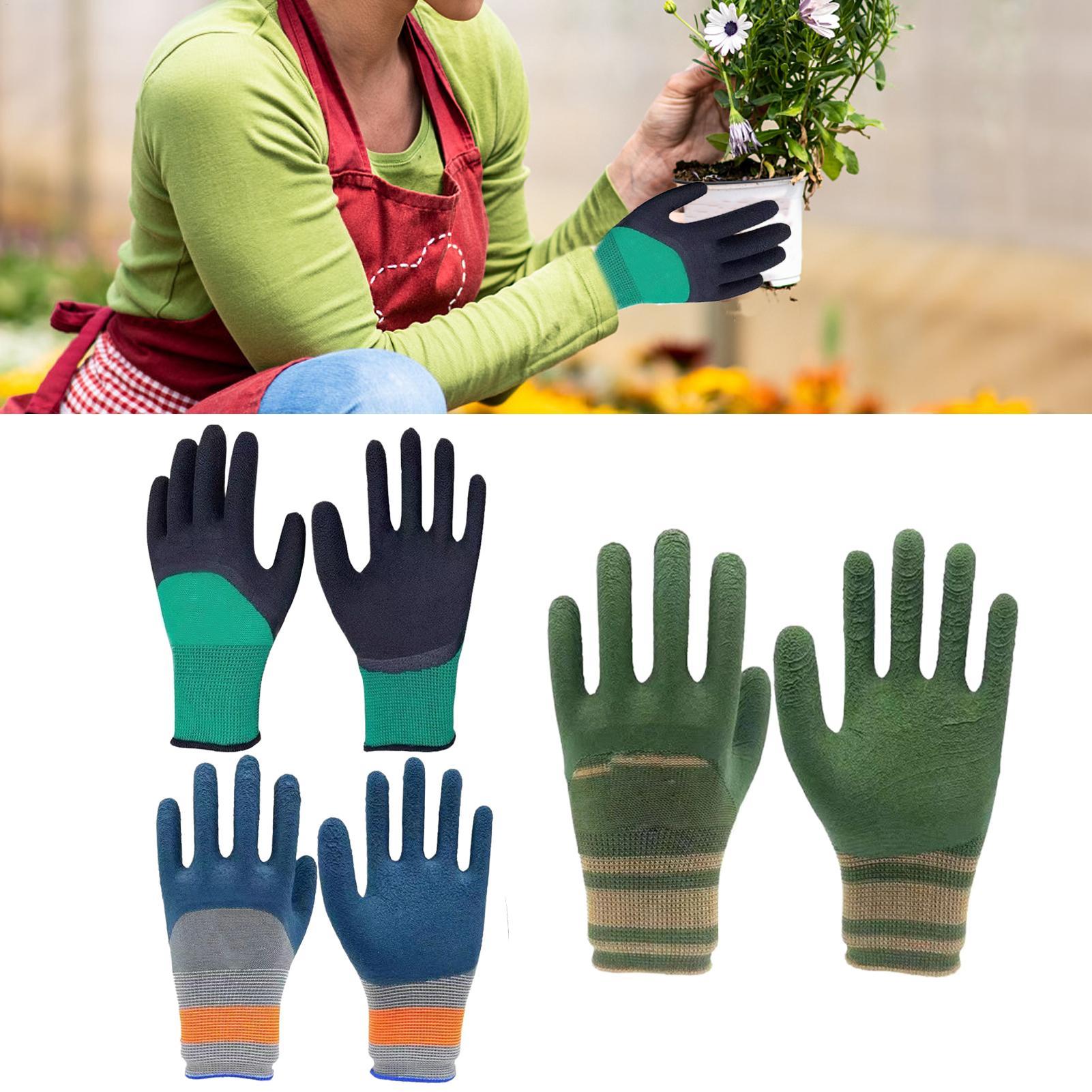 قفازات حدائق من اللاتكس مقاومة - مراجعة Gardening Glove Waterproof وسعره