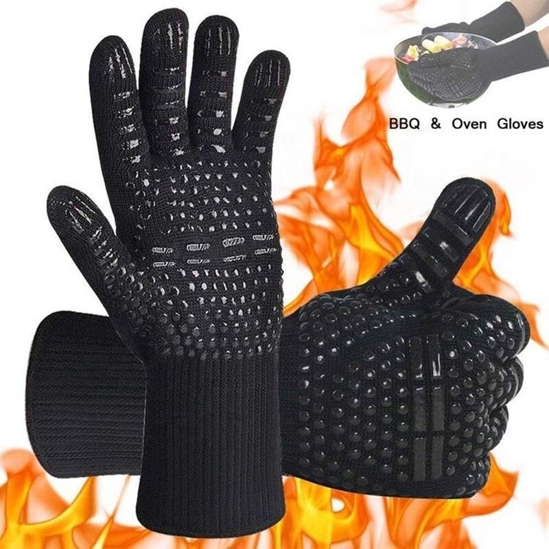 قفازات واقية من السيليكون مقاو - مراجعة Oven Mitt Silicone وسعره