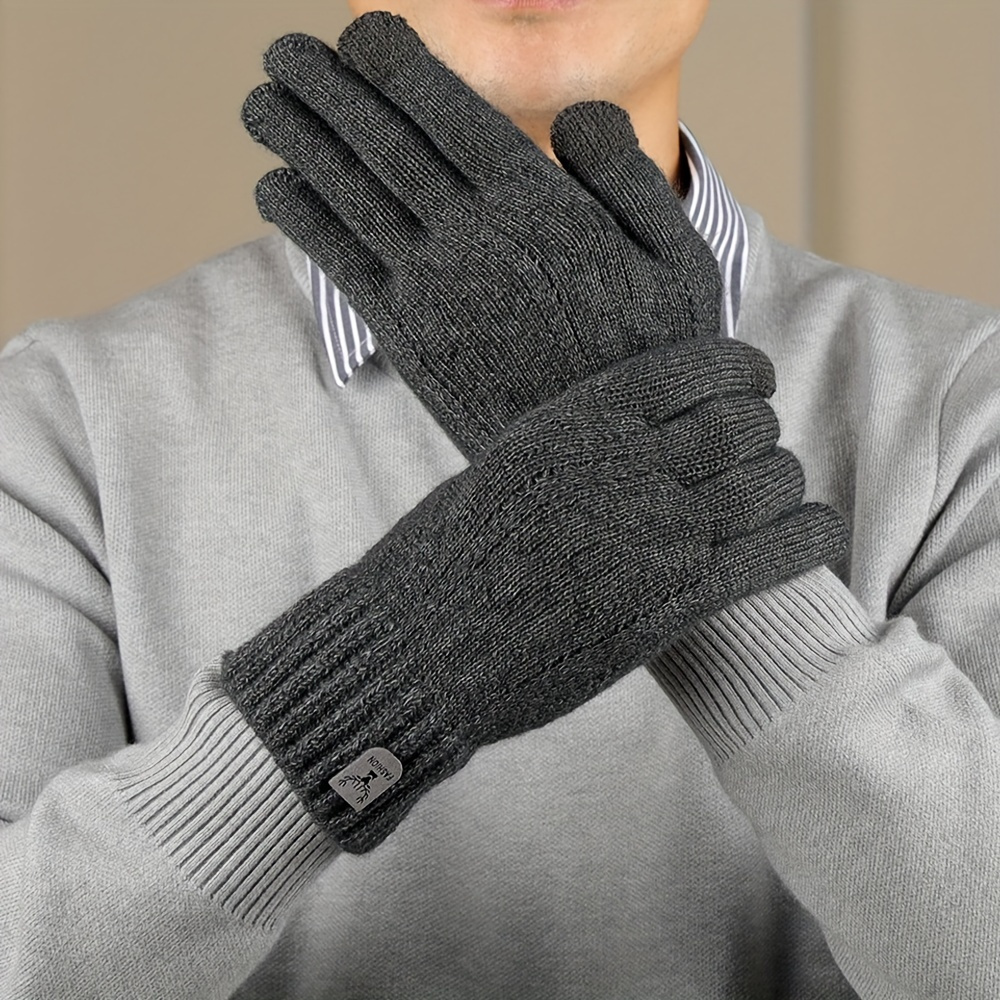قفازات نسائية دافئة مبطنة بالص - مراجعة Wool Glove Lined وسعره