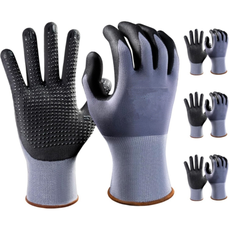 مايكرو رغوة قفازات العمل السلا - مراجعة Nitrile Mechanic Glove وسعره