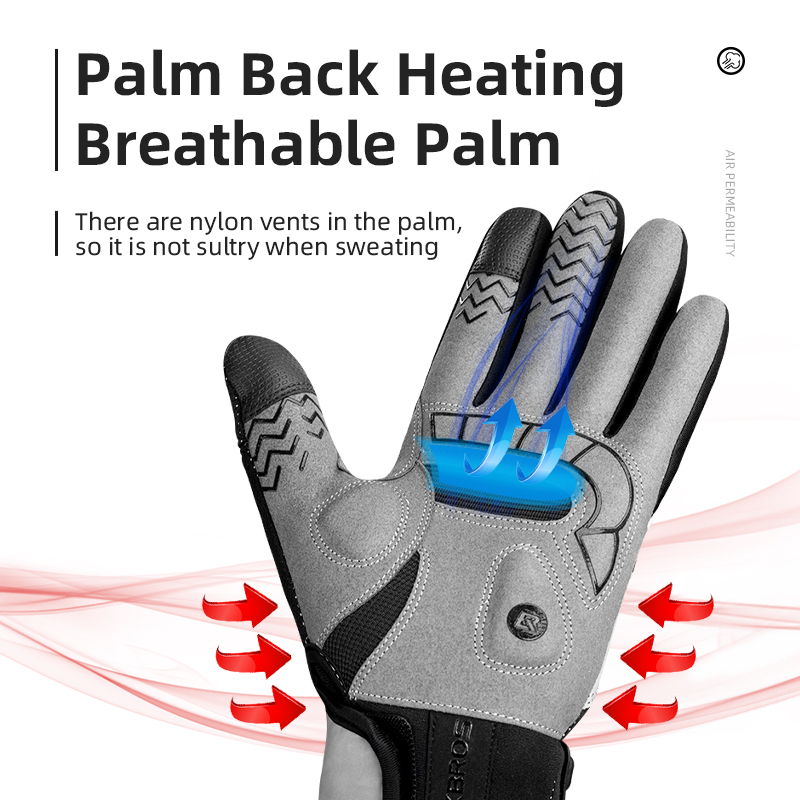 ROCKBROS قفاز الشتاء الساخن قف - مراجعة Heat Resistant Glove وسعره