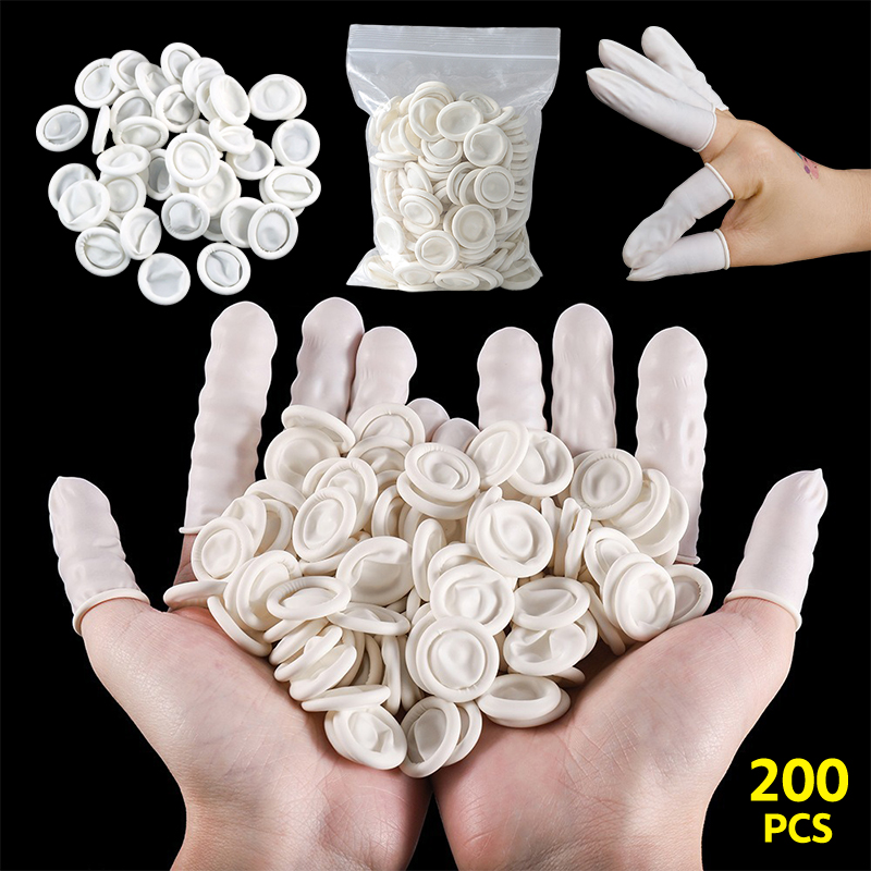 حفاضات أصابع مطاطية للاستعمال  - مراجعة Latex Disposable Glove وسعره