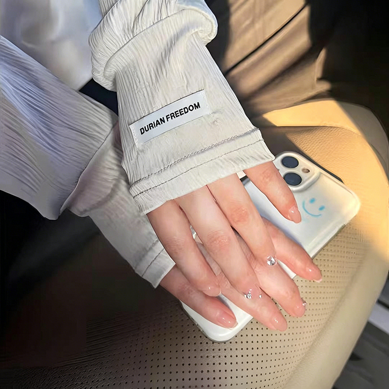 قفازات صيفية فضفاضة من الحرير  - مراجعة Fingerless Glove Knit وسعره