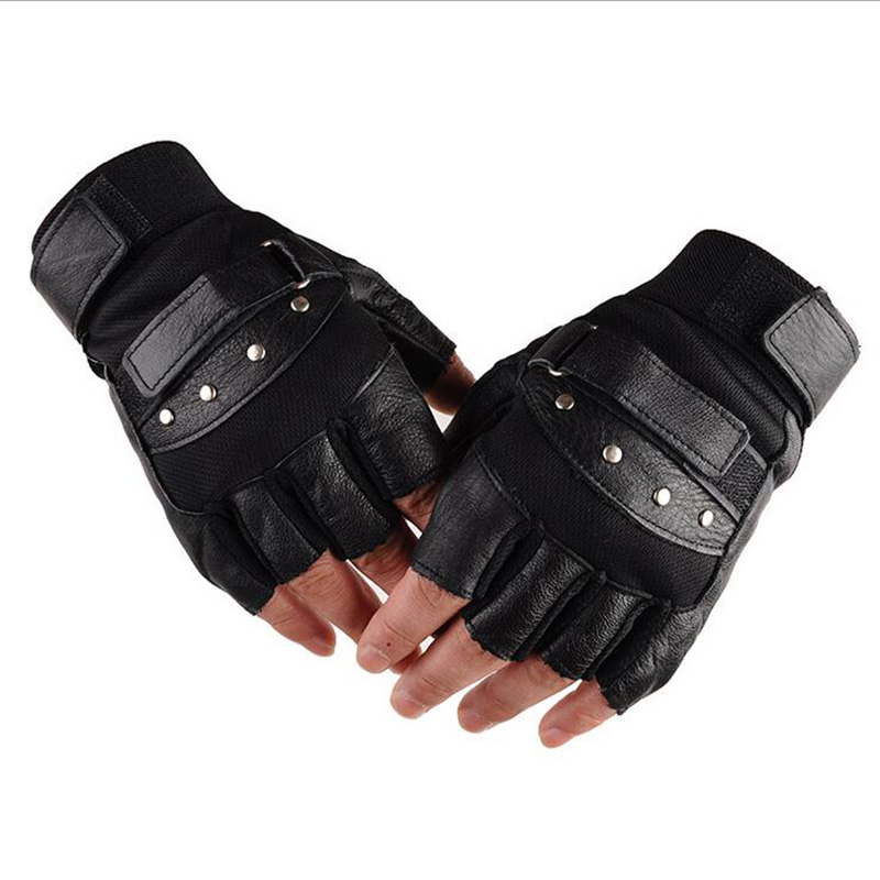 قفازات لياقة جلدية بنصف إصبع ل - مراجعة Workout Glove Gym وسعره