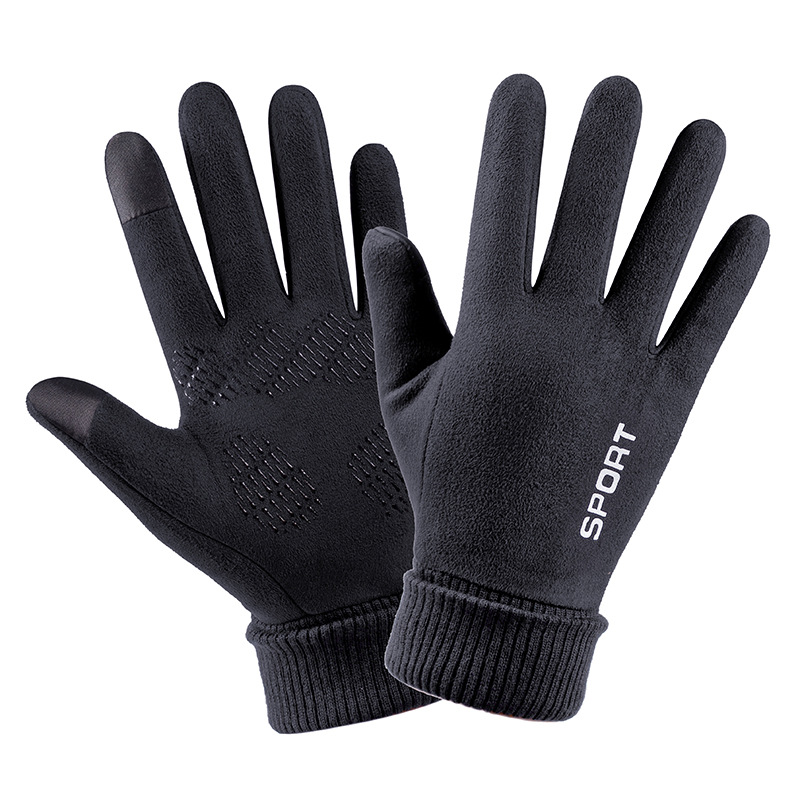 الرجال الشتاء جلد الغزال أفخم  - مراجعة Leather Driving Glove وسعره