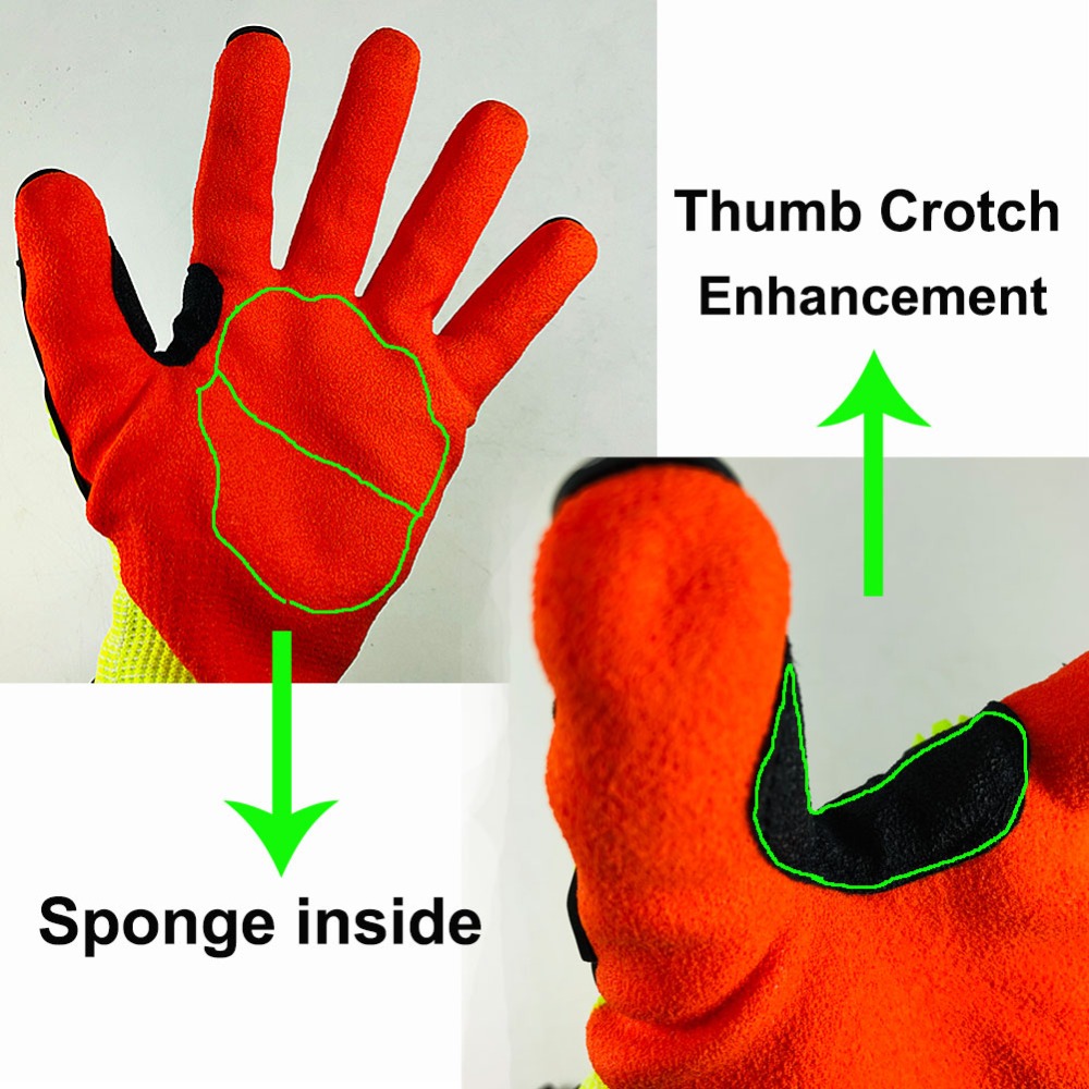 NMSafety قطع مقاومة مستوى 5 سل - مراجعة Work Glove Impact وسعره