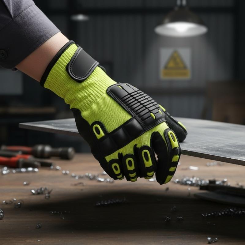 قفازات عمل مقاومة للقطع ومضادة - مراجعة Work Glove Impact وسعره